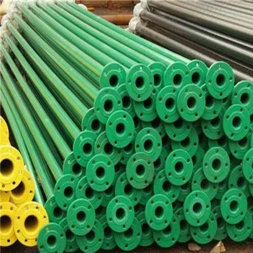 乐山涂塑钢管施工案例